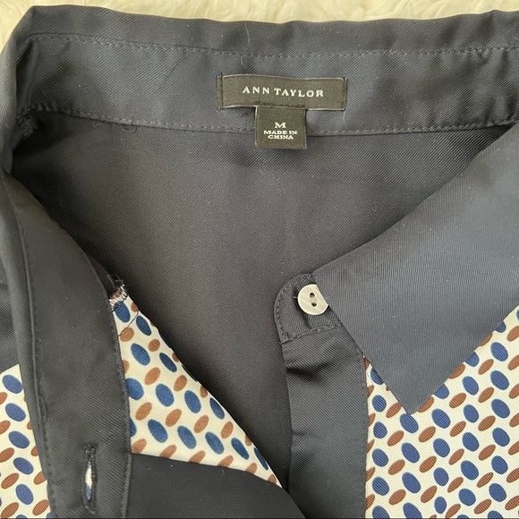 Ann Taylor Button Down Blouse - Picture 3 of 7